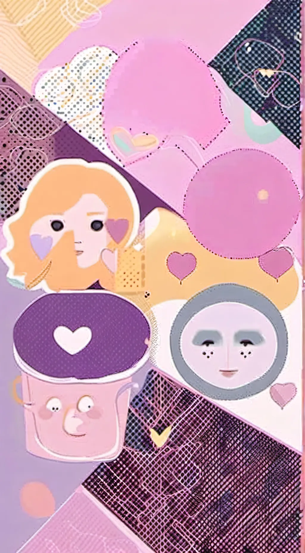 ai character: °LOV Valentine° background