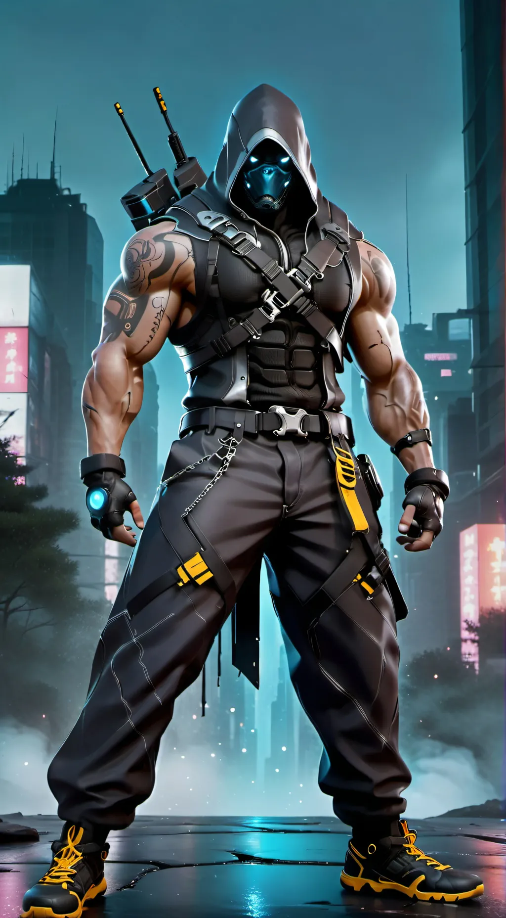 ai character: Andrew  background