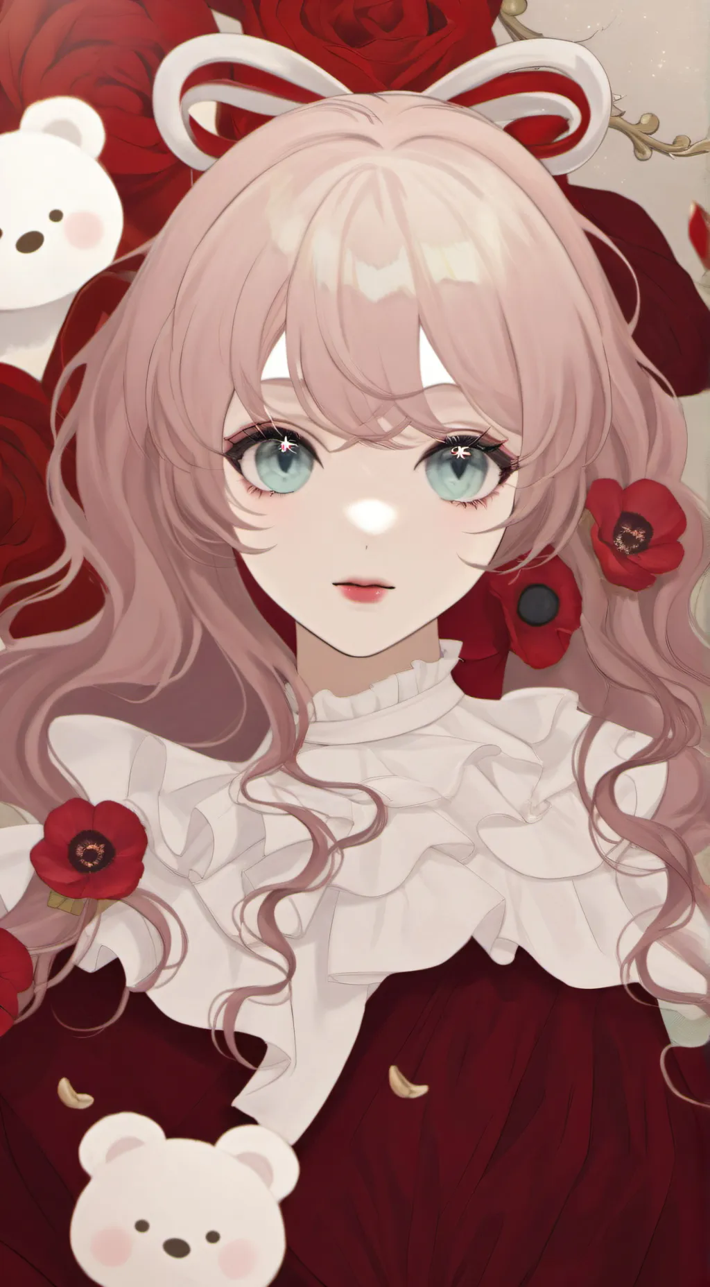 ai character: maria clara  background