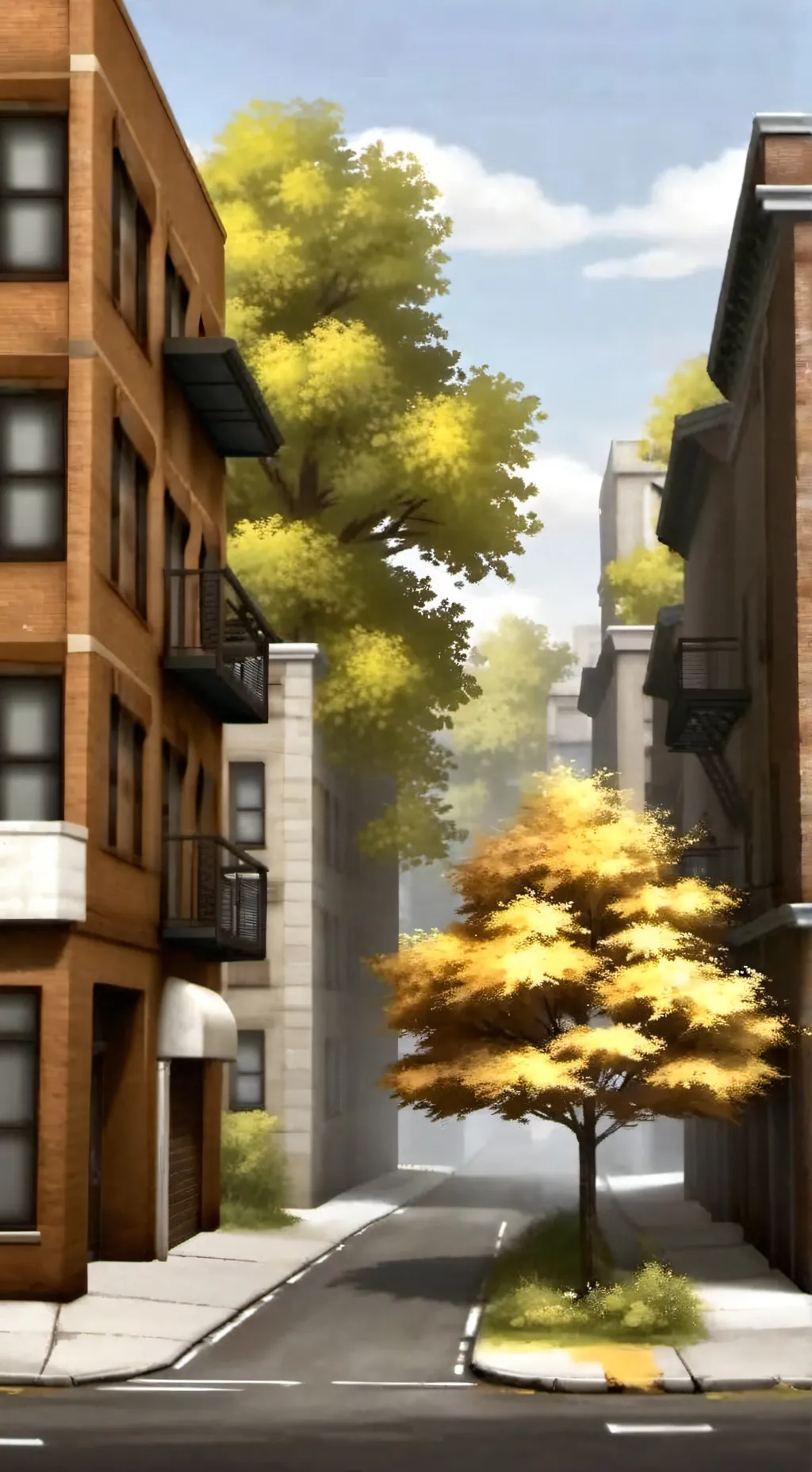 ai character: Mlp city or mc  background