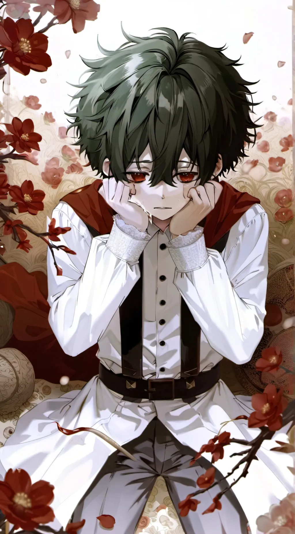 ai character: deku background
