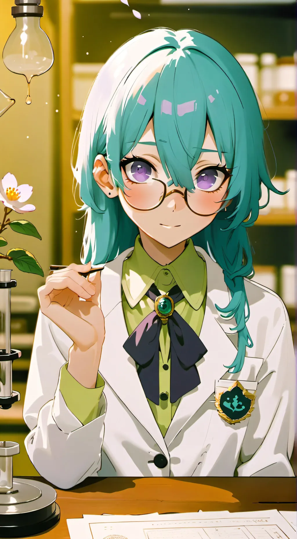 ai character: Himiko background