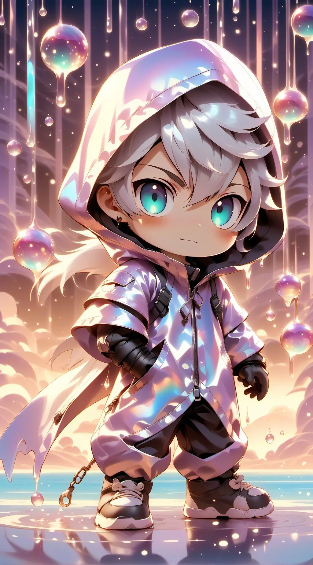 ai character: gojokuna background
