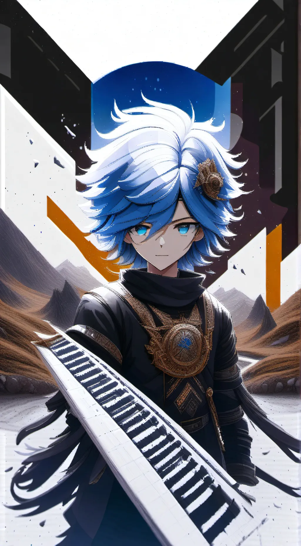 ai character: azael background