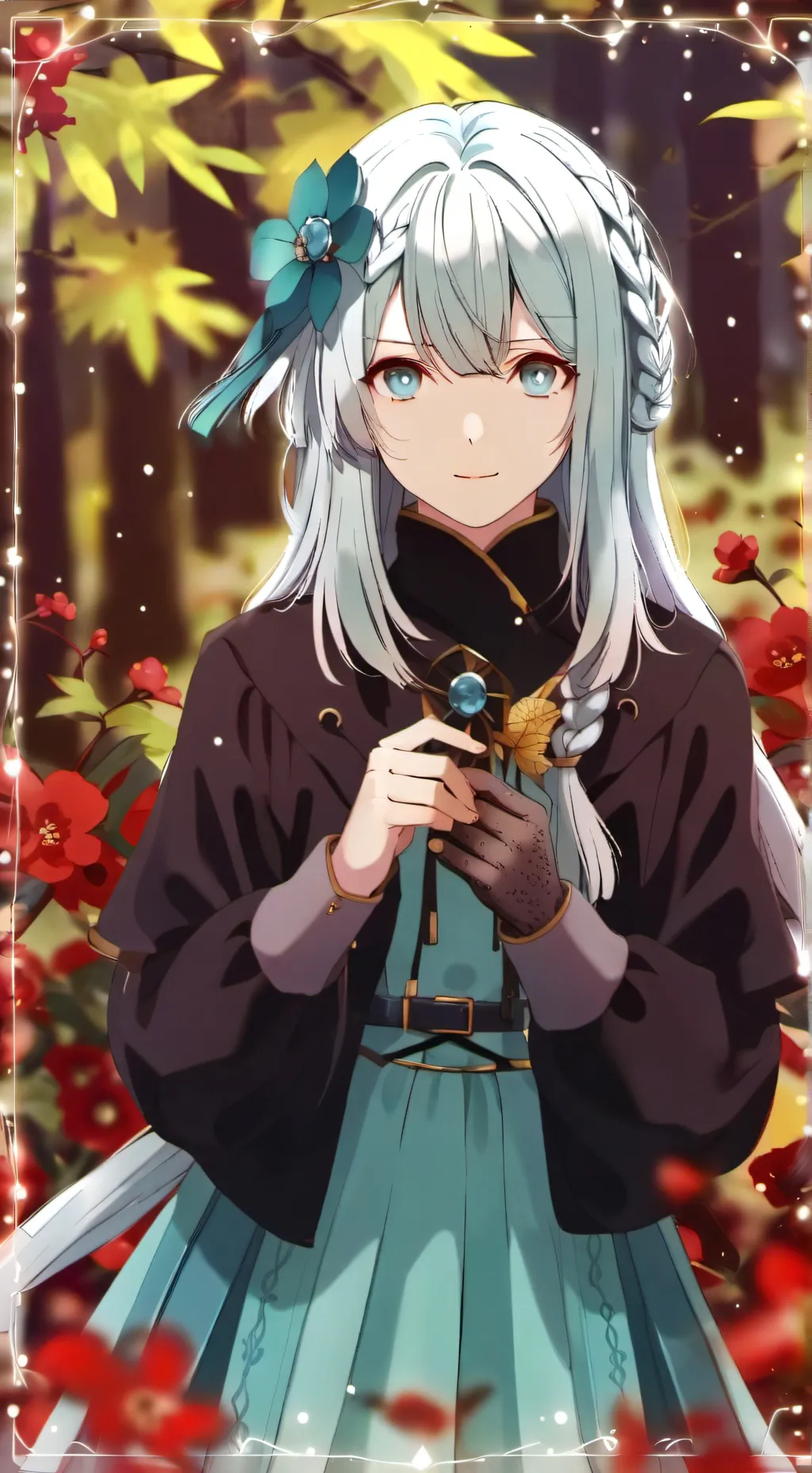 ai character: Demon Slayer  background