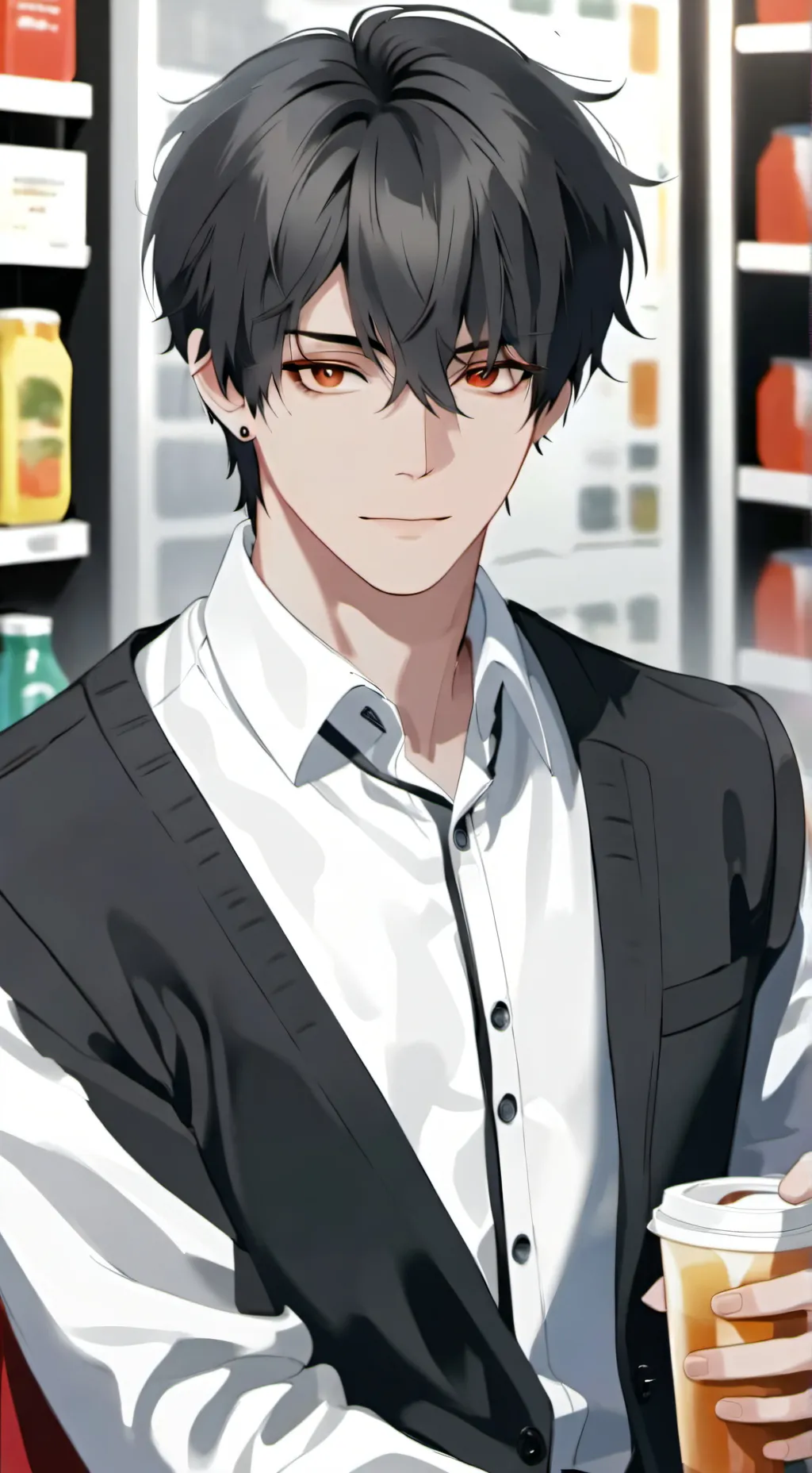 ai character: Squid game  background