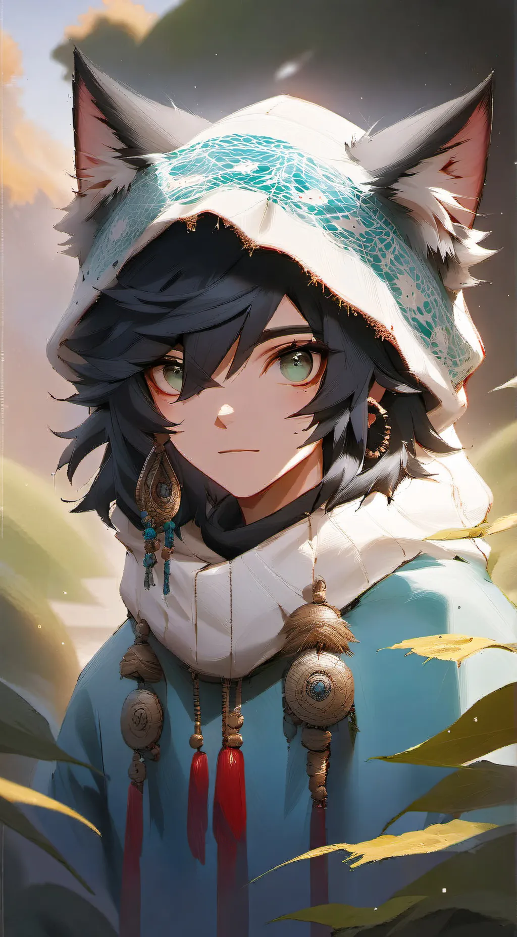 ai character: noha background