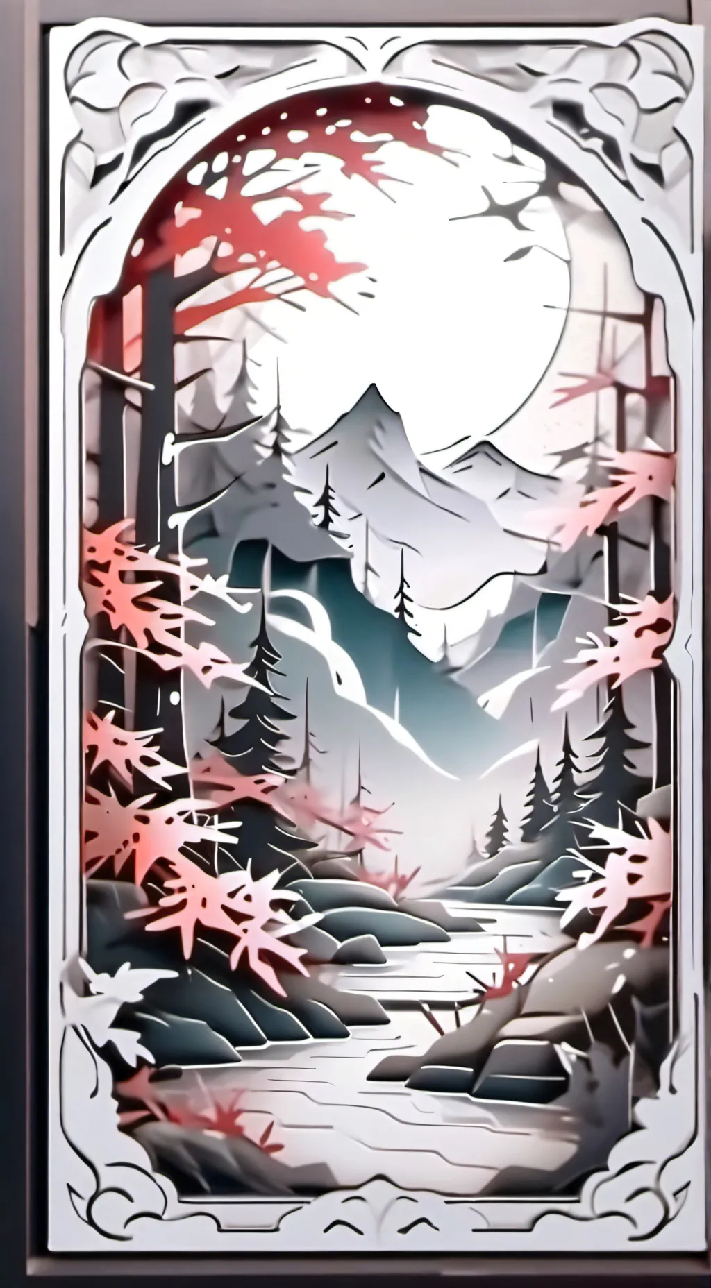 ai character: Nezuko background