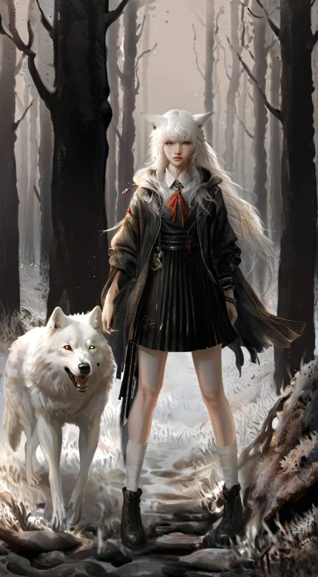 ai character: hazel  background