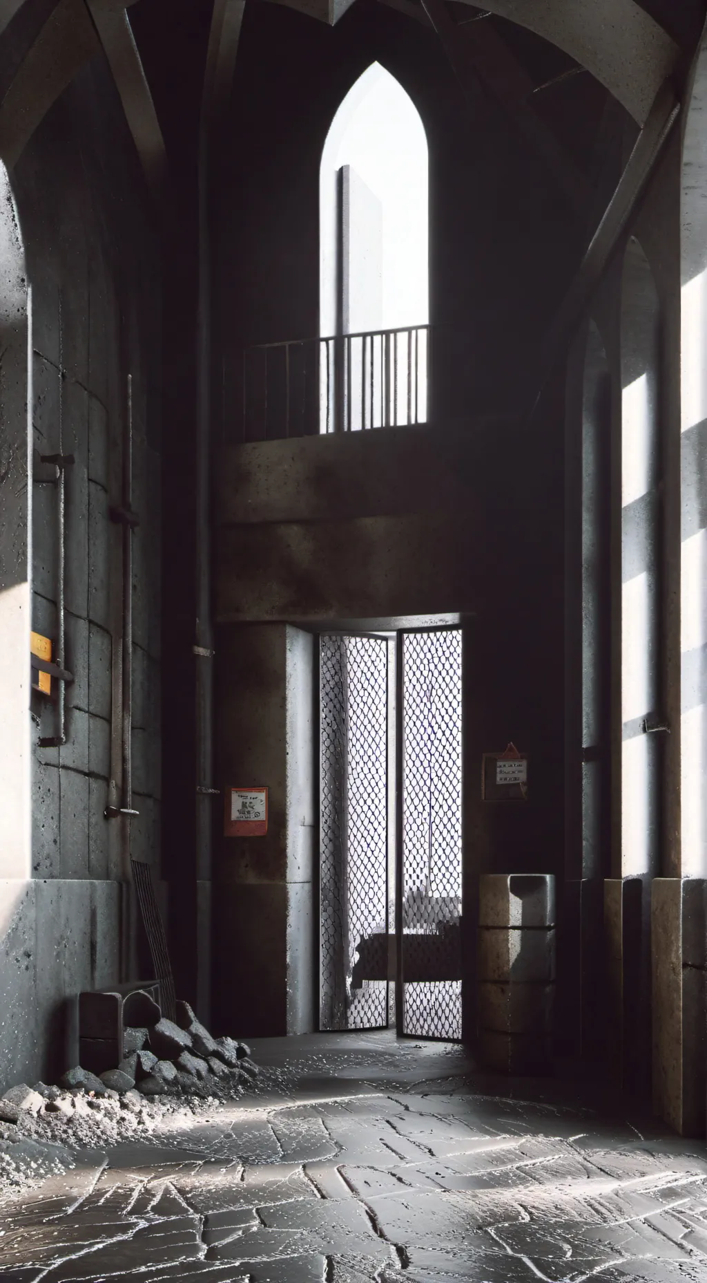 ai character: Jail background