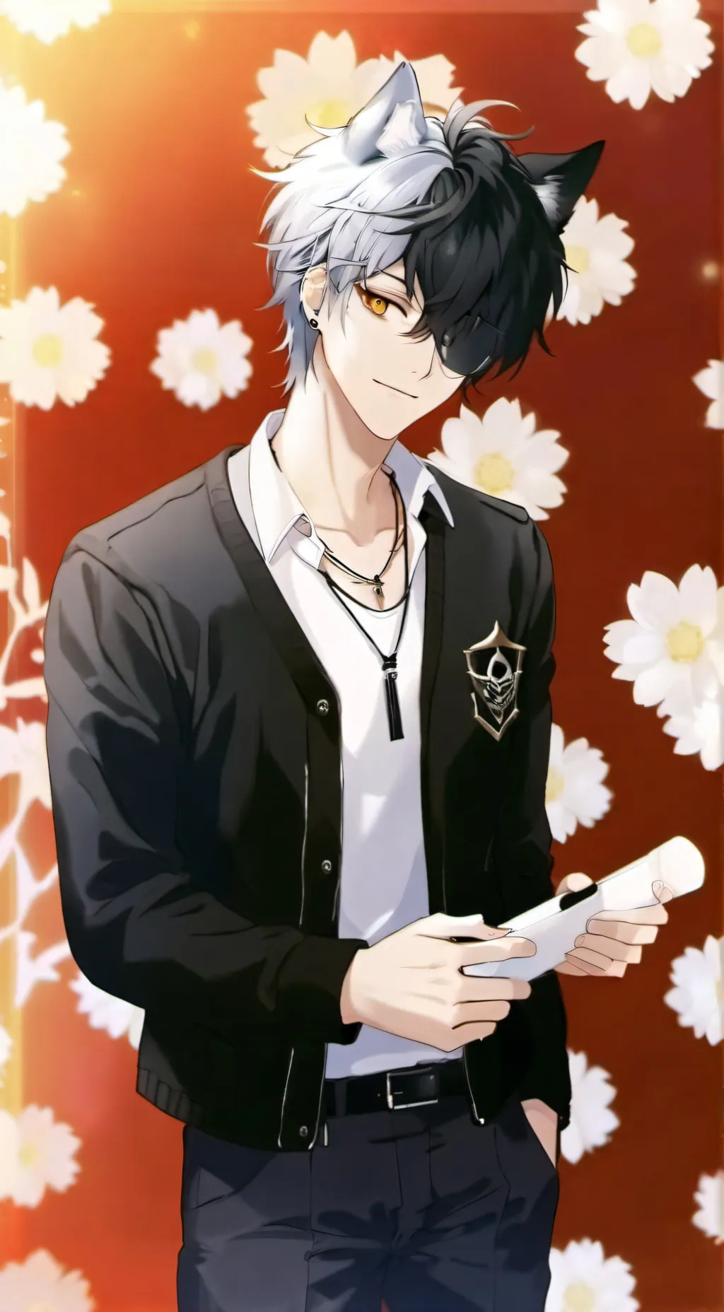 ai character: coner background