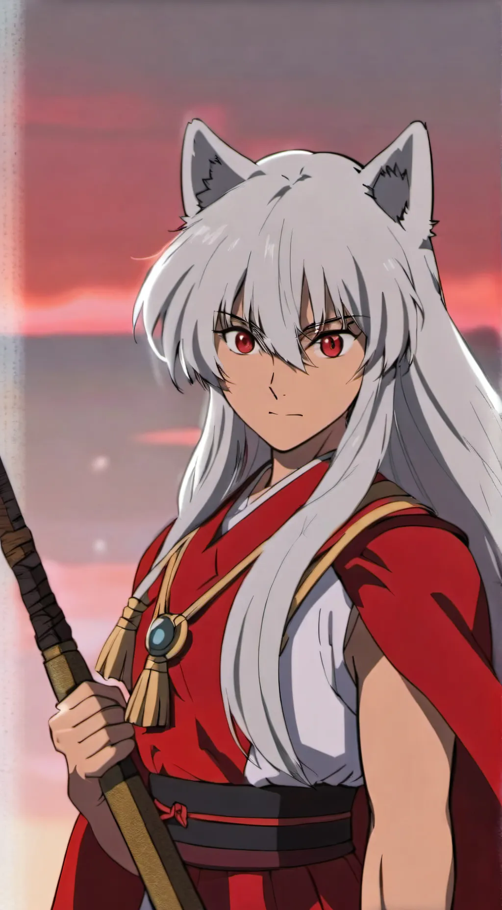 ai character: Inuyasha  background