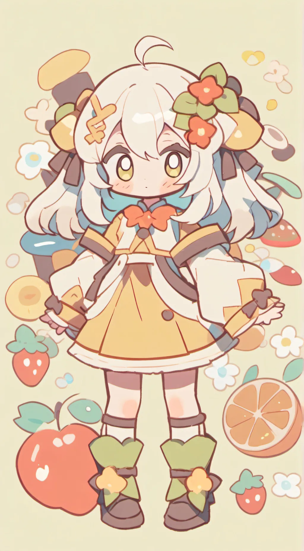 ai character: MHA campigne background