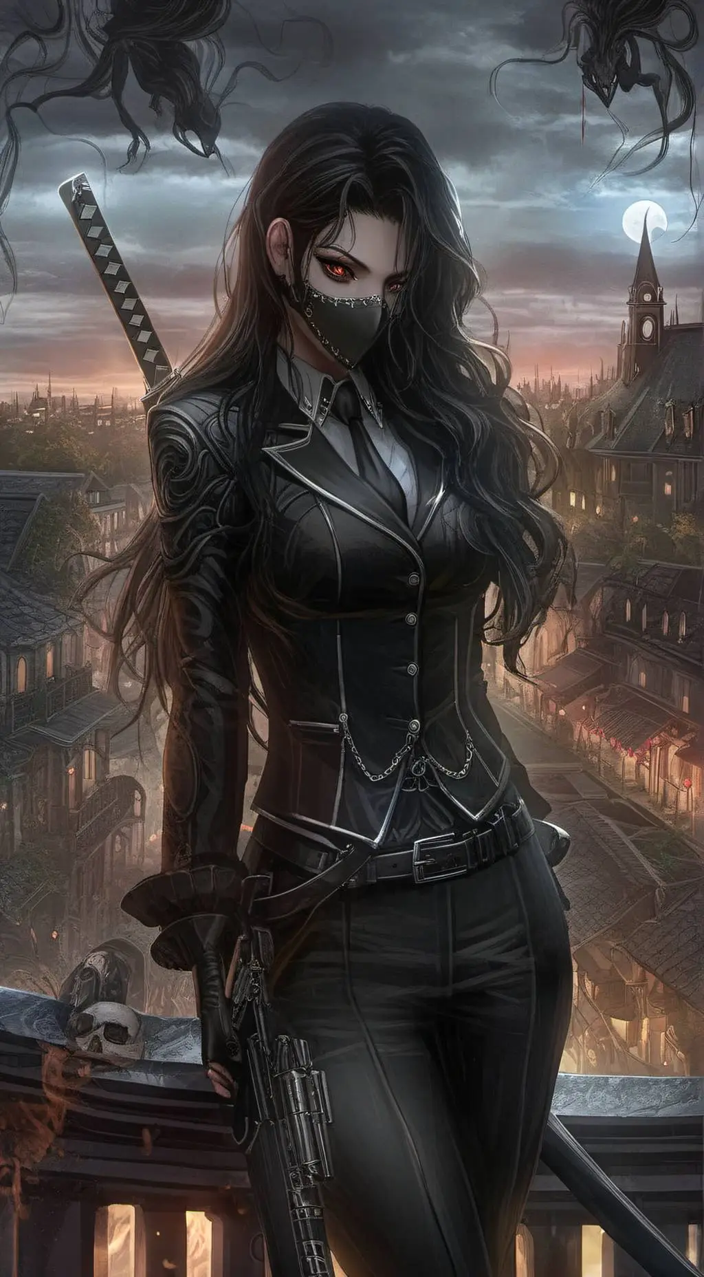 ai character: Alexis Blade background