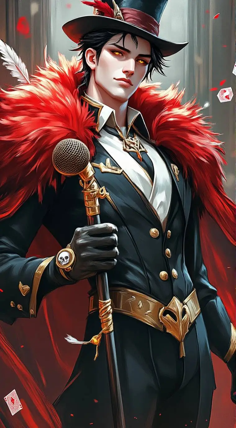 ai character: Damian Mastrivro background
