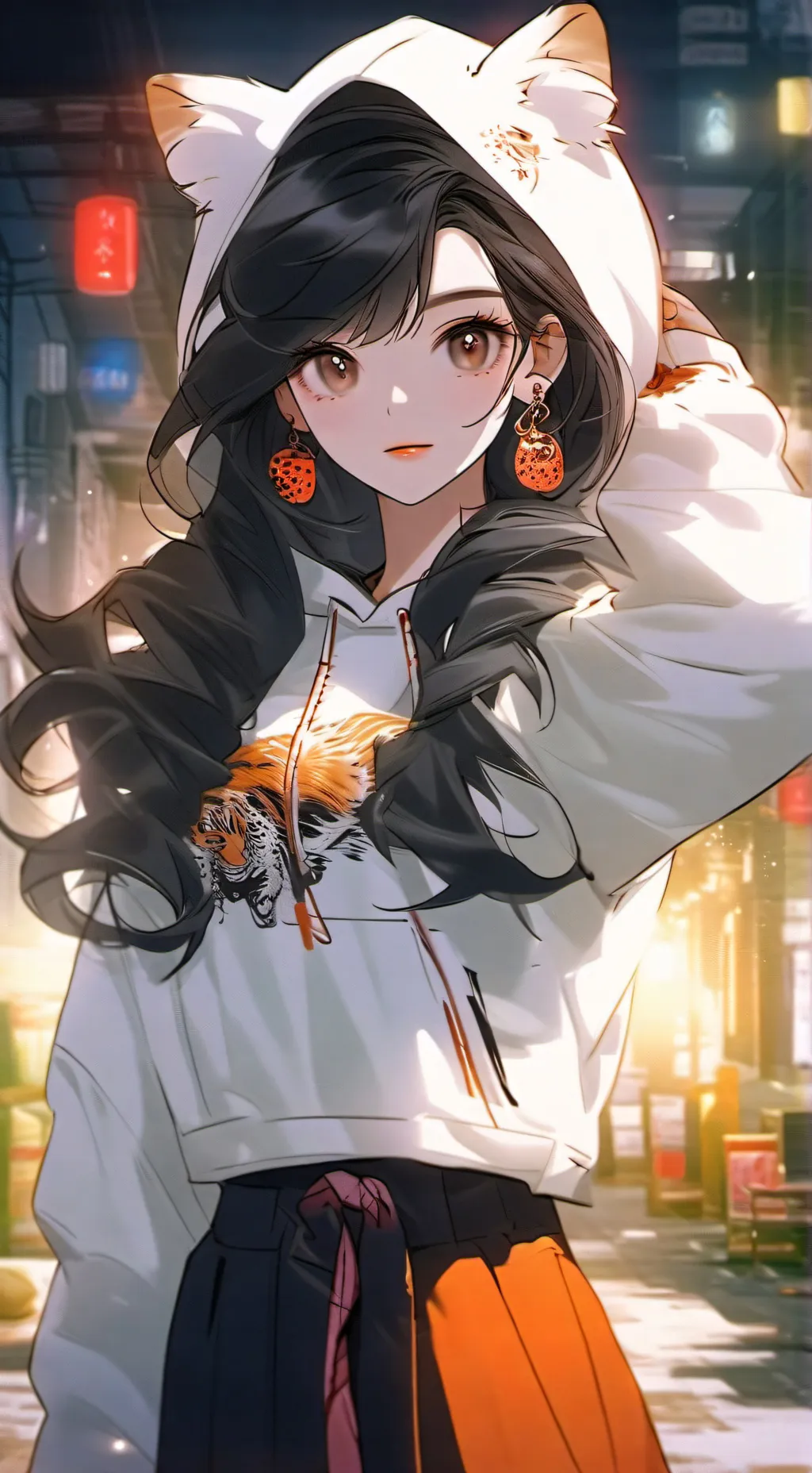 ai character: Sigma Girl background