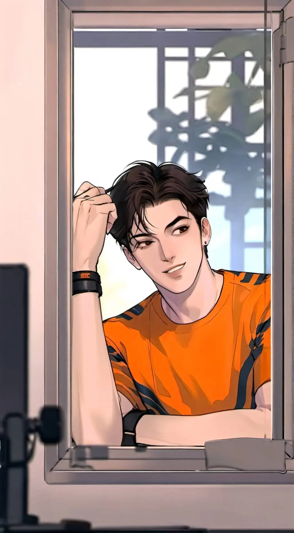ai character: Jose Javier  background