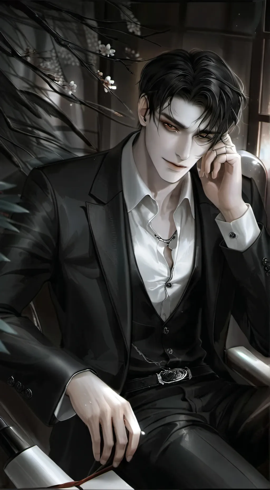 ai character: Каймон background