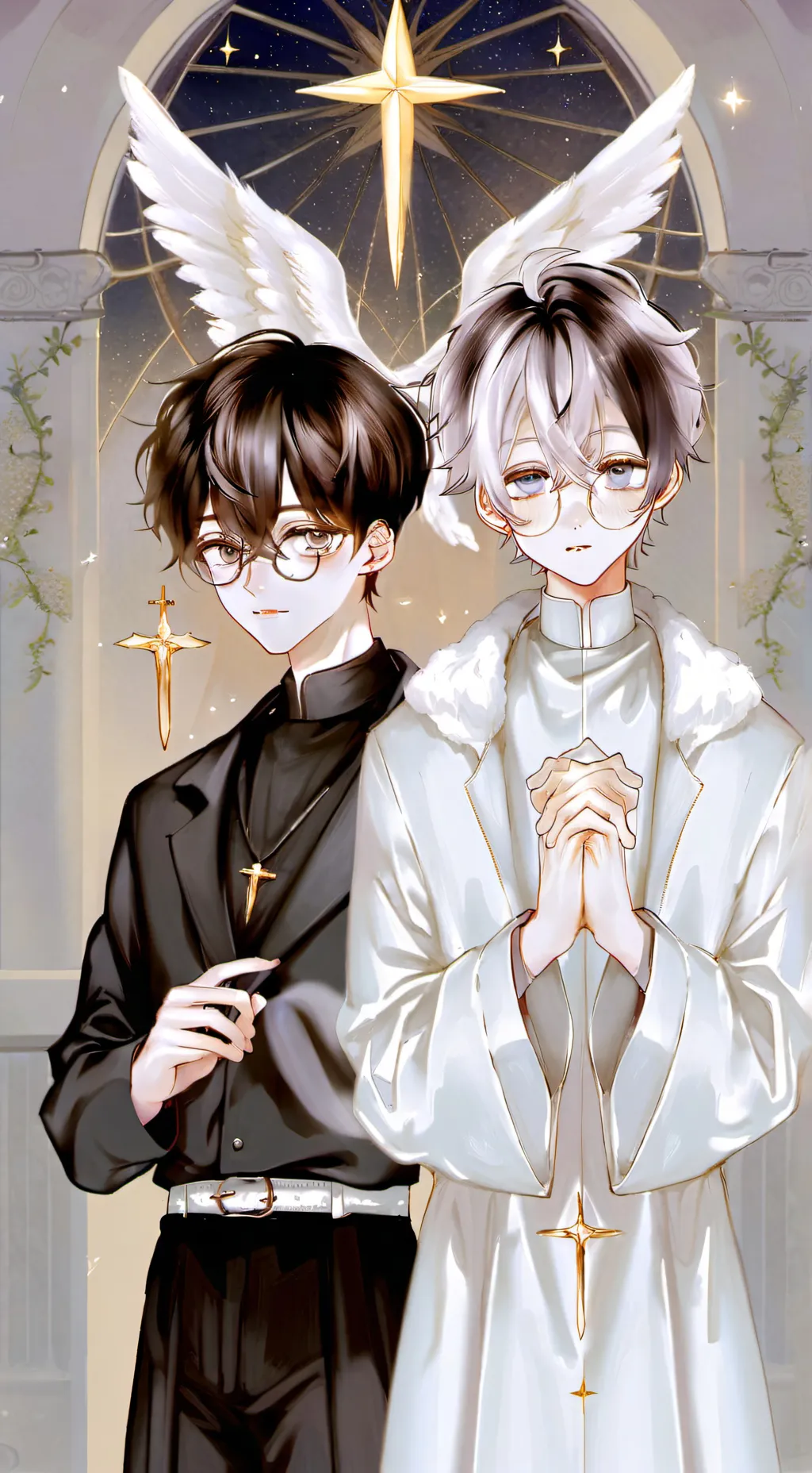 ai character: Matthew and Ari? background
