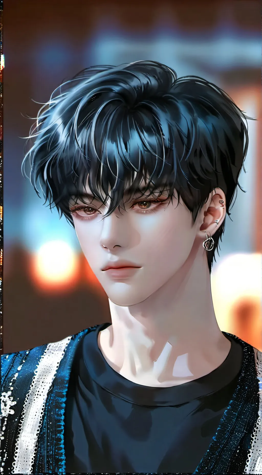 ai character: Adrian  background