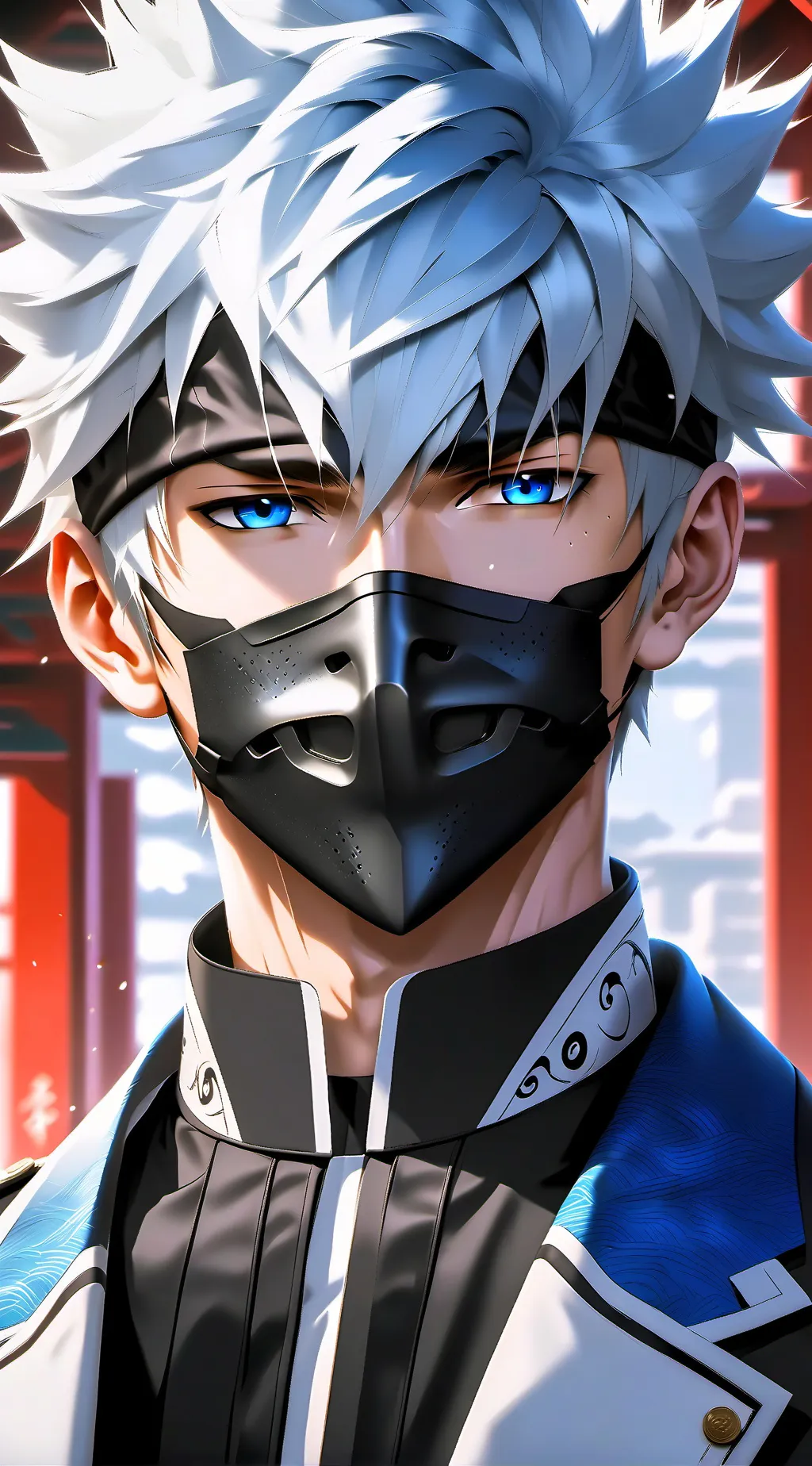 ai character: Satoru Gojo background