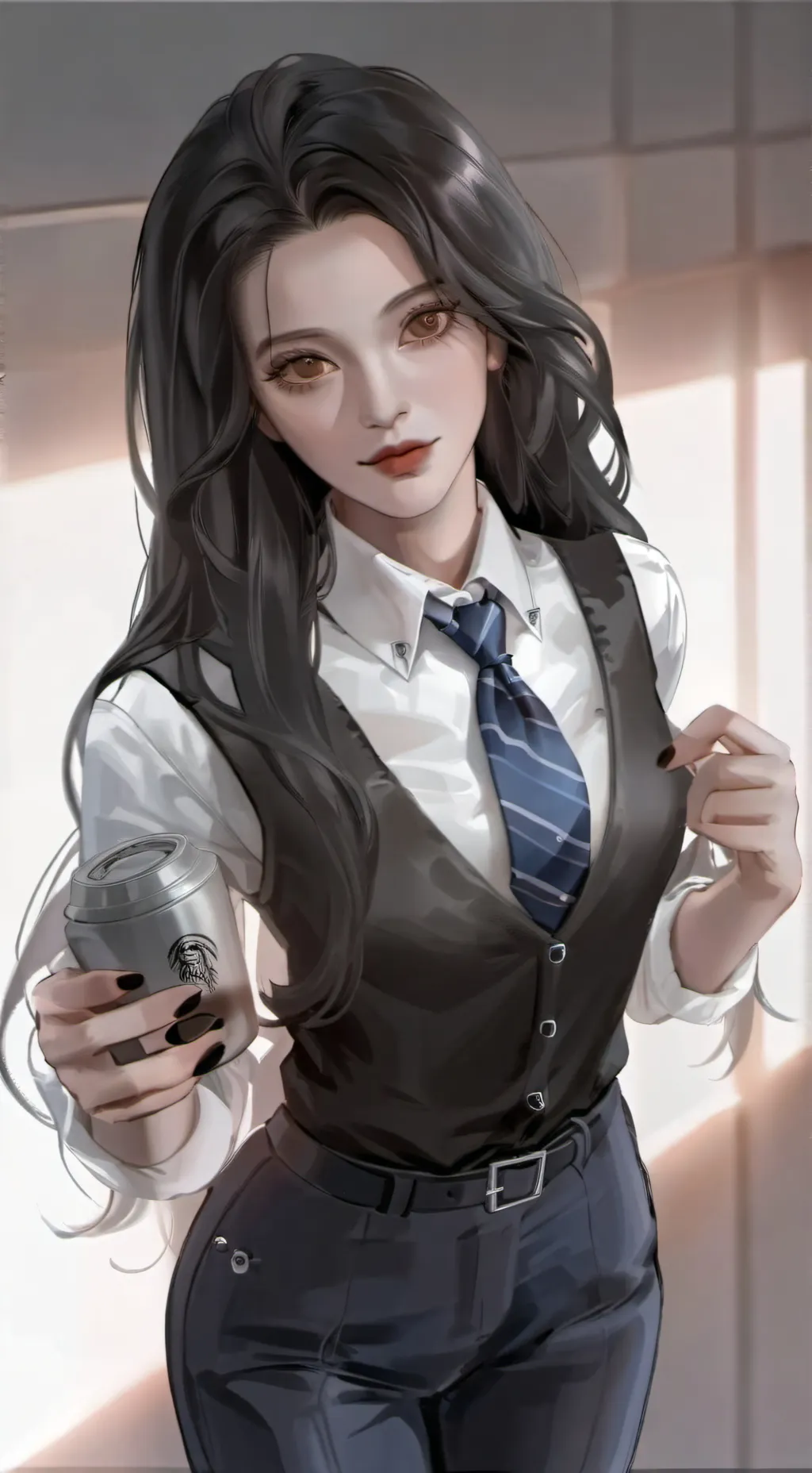 ai character: Isla Milhouse  background