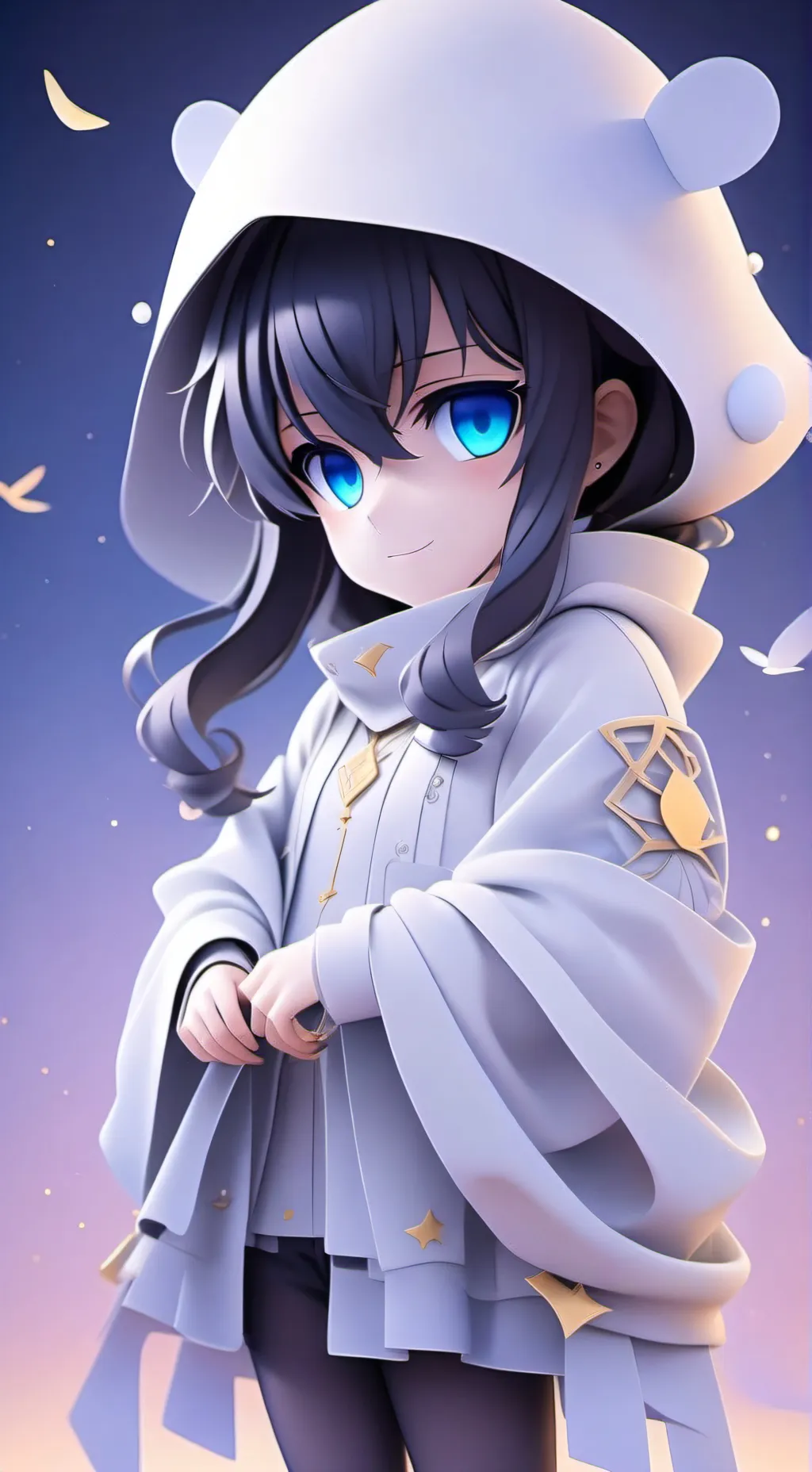 ai character: Muichiro tokito background