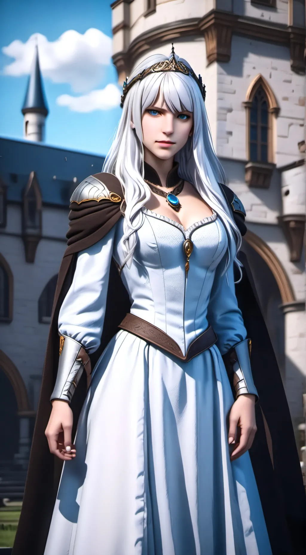 ai character: Blanche background