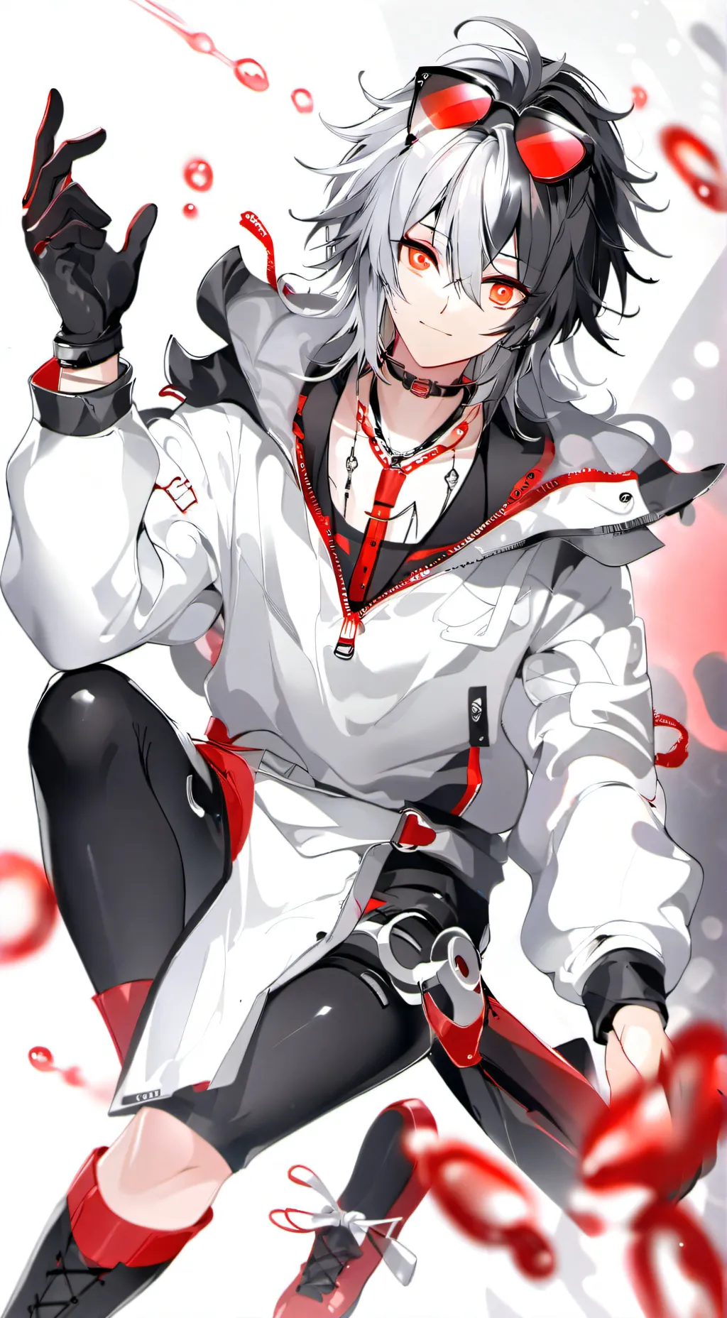 ai character: kaito  background