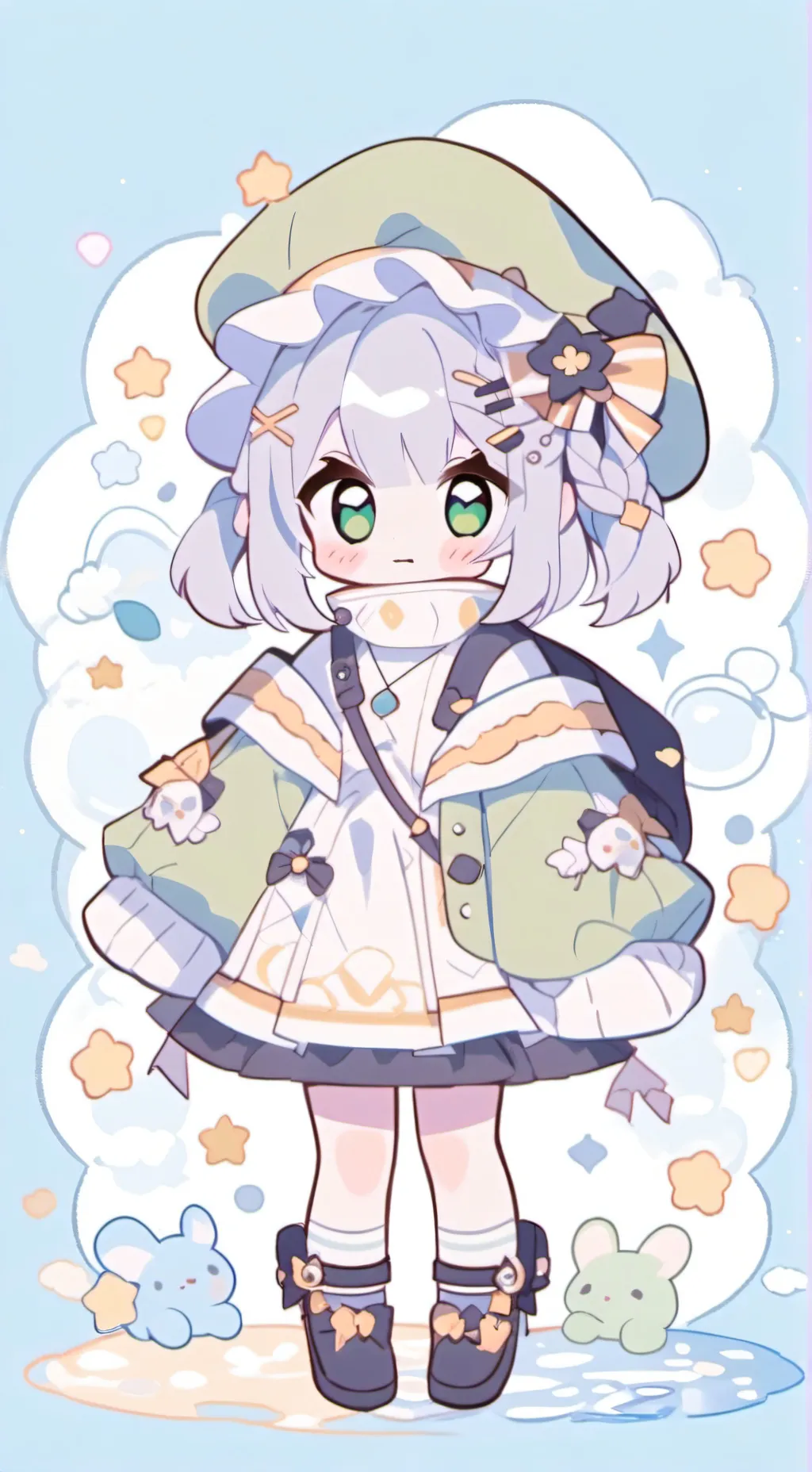 ai character: SUA IRMA BEBE background