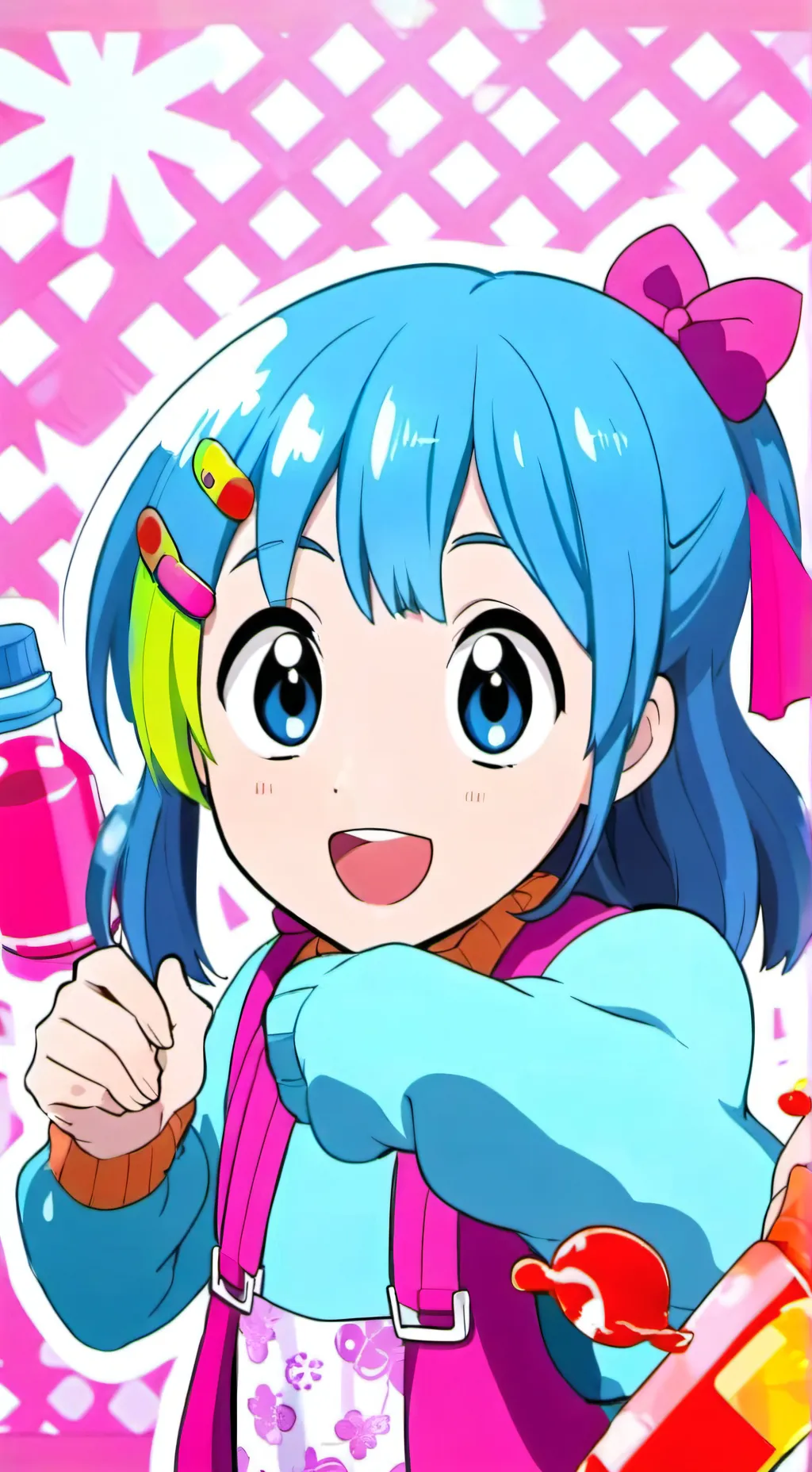 ai character: Poppy background