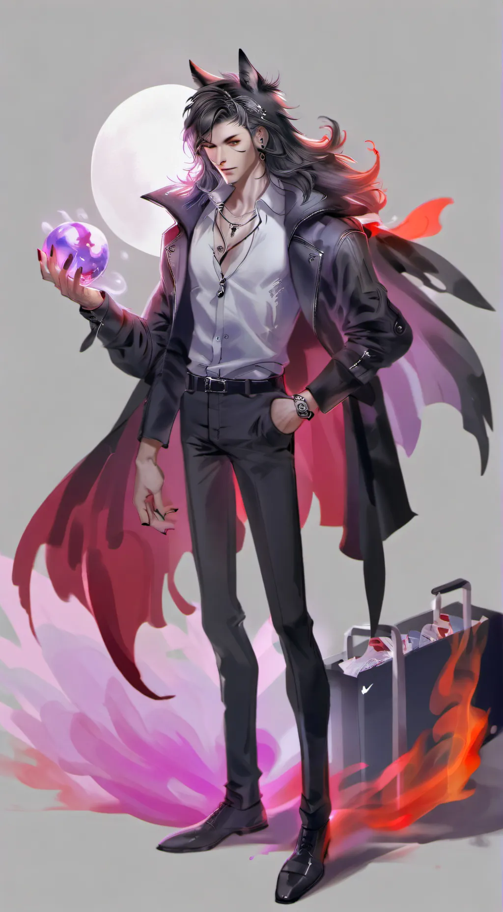 ai character: Zane background