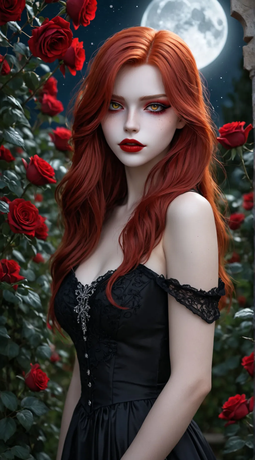 ai character: Anastasia background