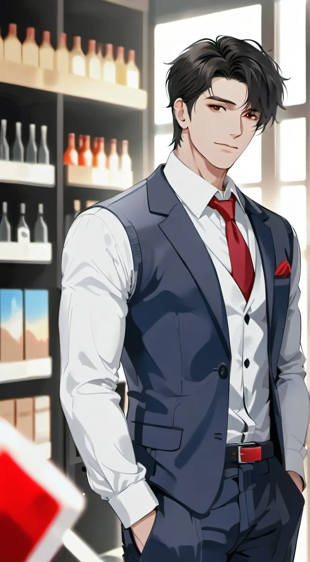 ai character: Eric (boss) background