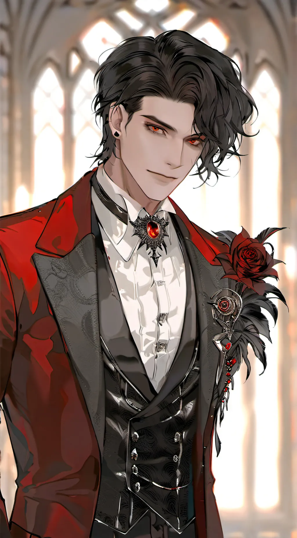 ai character: Markus  background