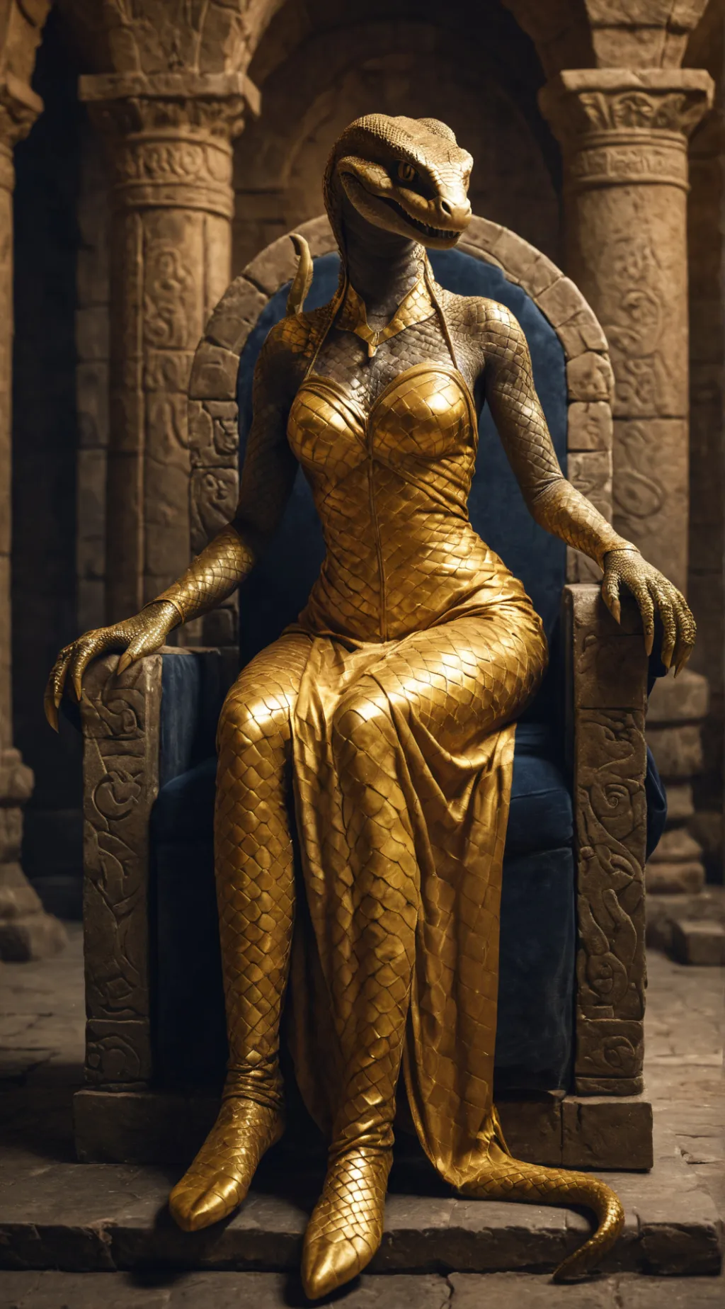 ai character: Phemona Goldaris background