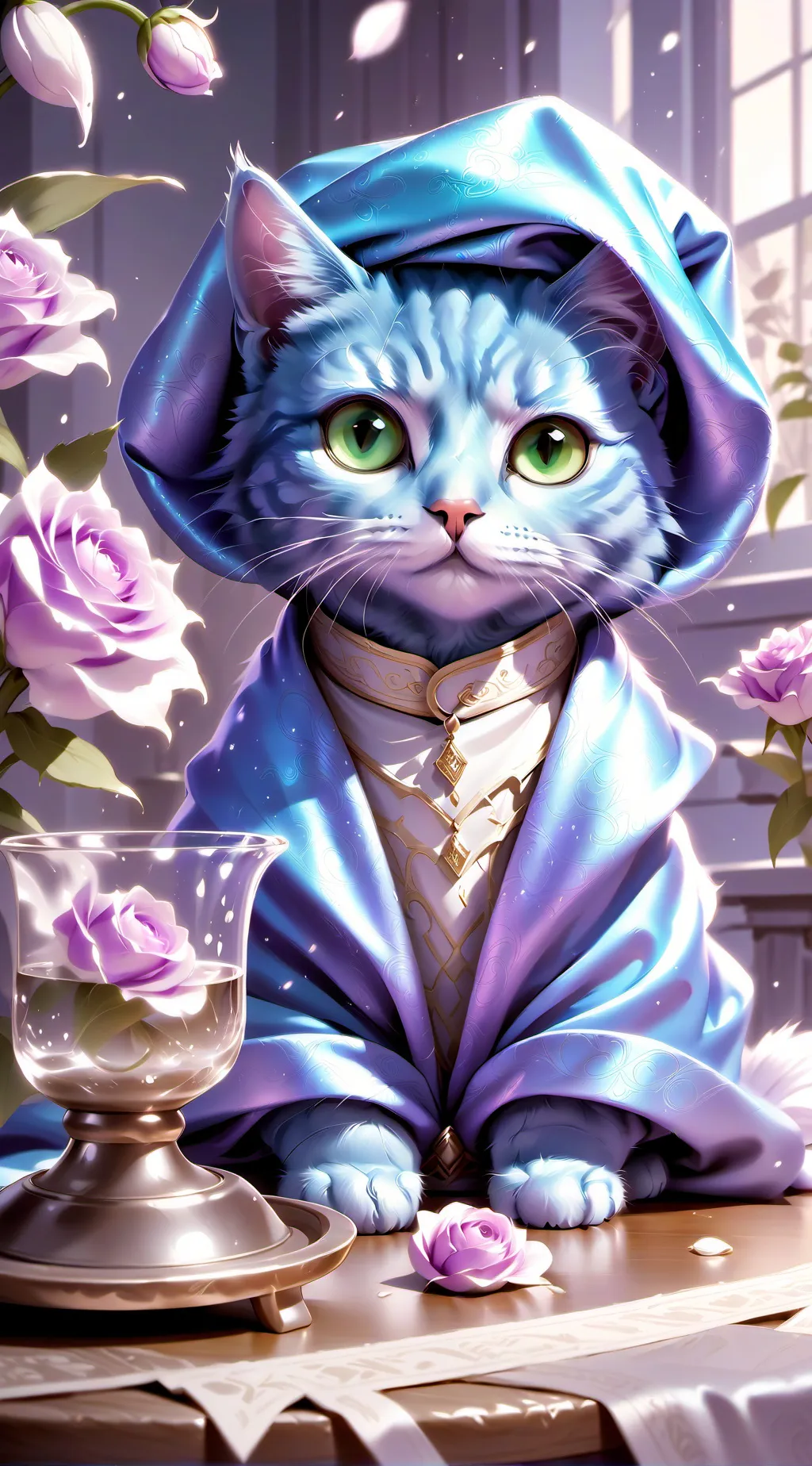 ai character: <Astro Is A Cat!?> background