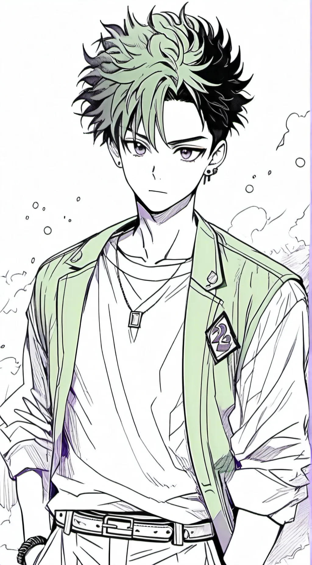 ai character: squid game!!! >:3 background