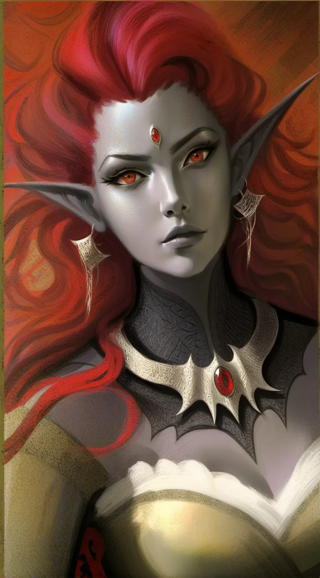 ai character: Queen Ruby background
