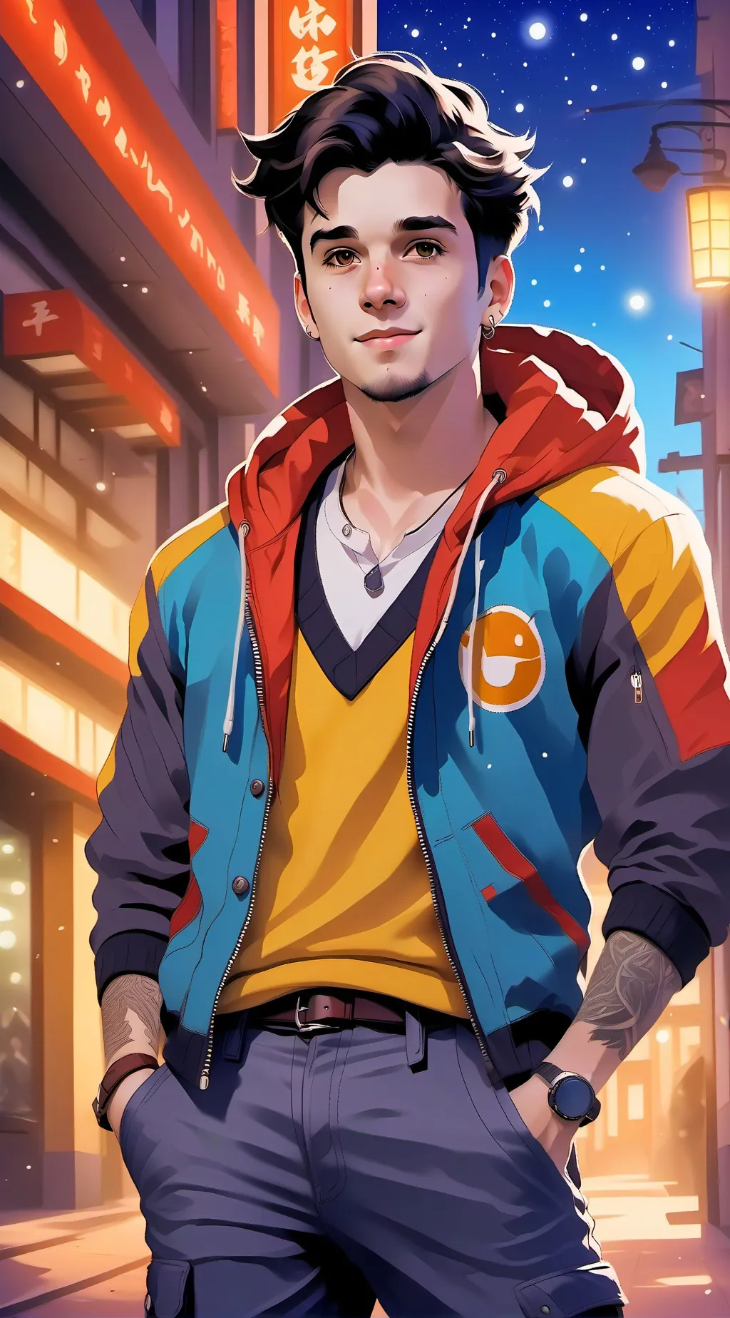 ai character: Benji background