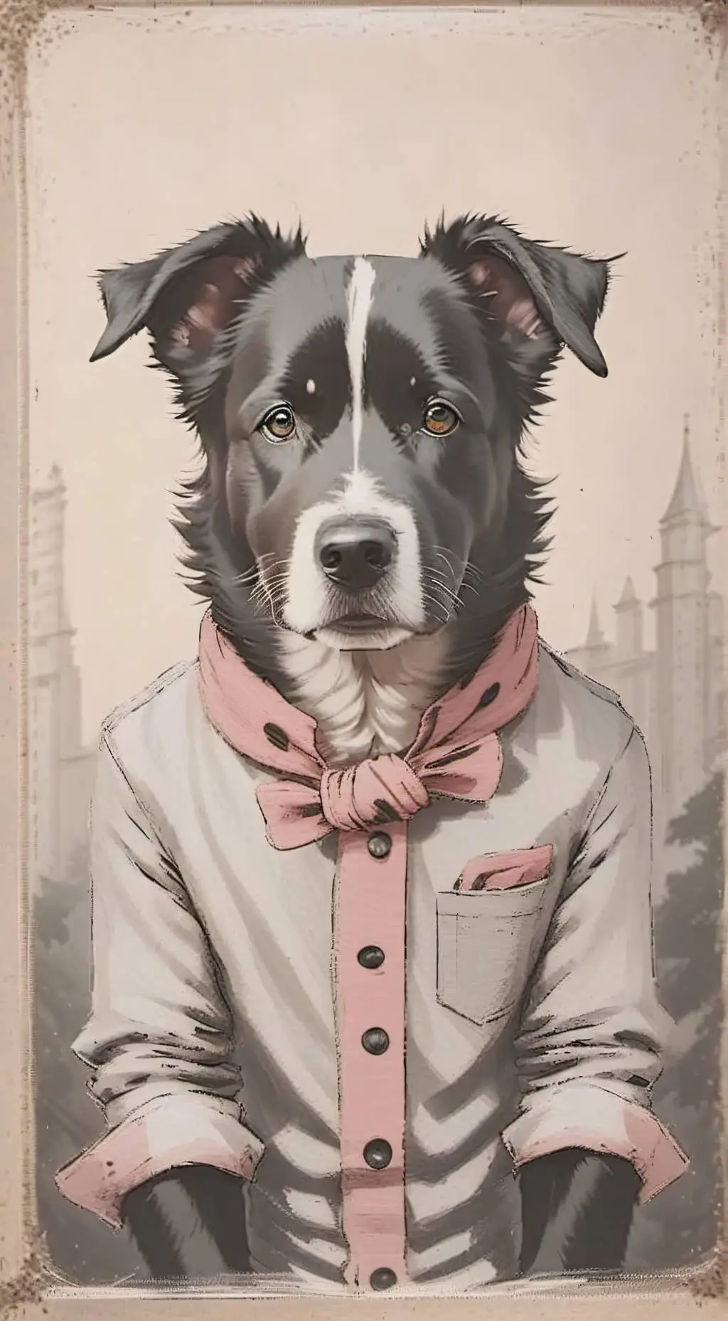 ai character: La perrita Deisi background