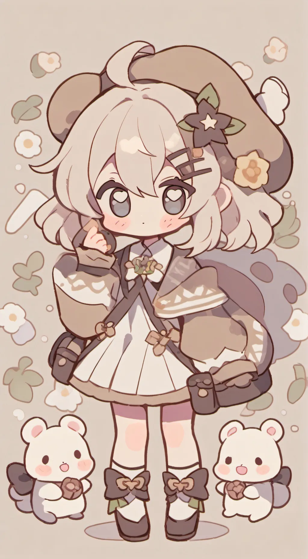 ai character: 💔 background