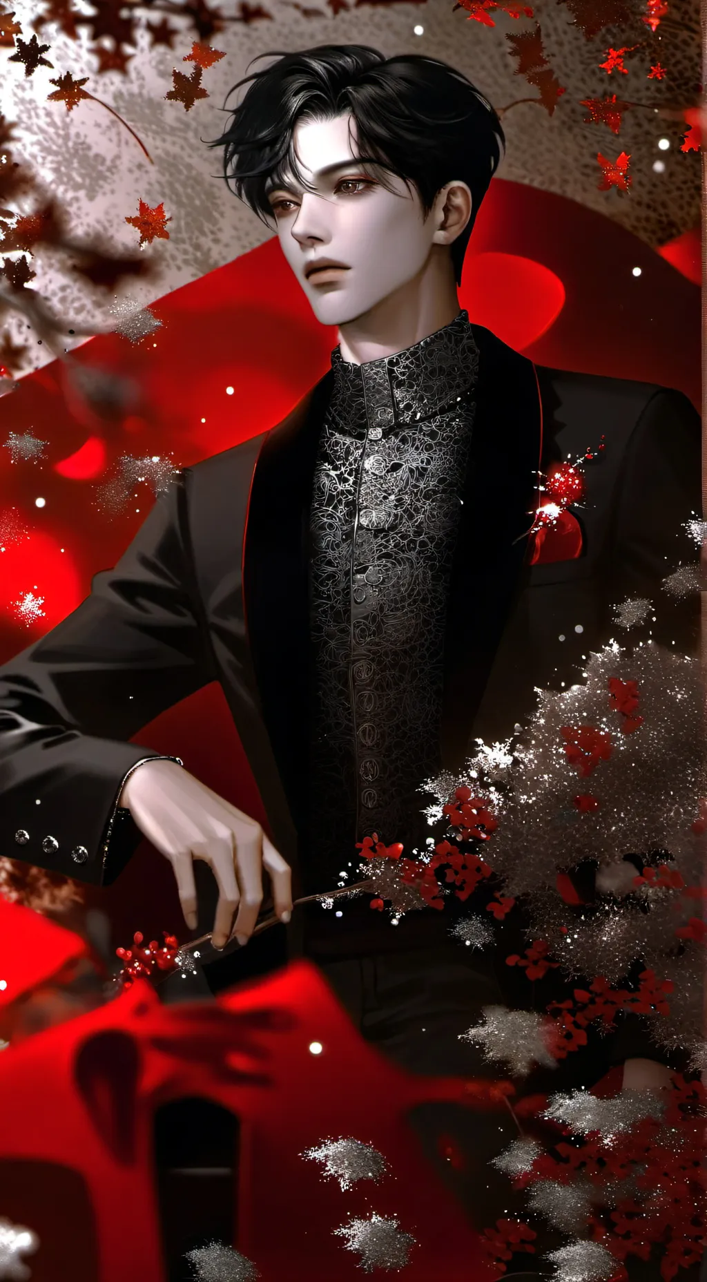 ai character: Thawan Gabriel  background