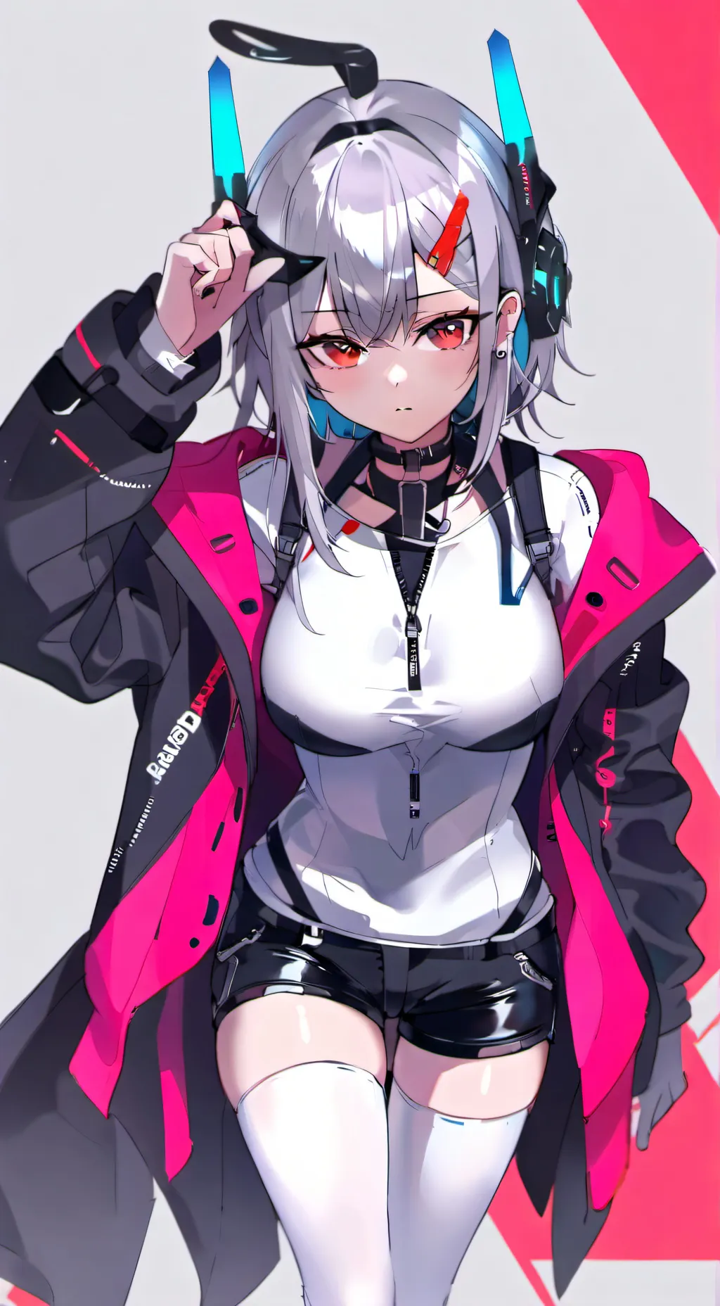 ai character: Miku background