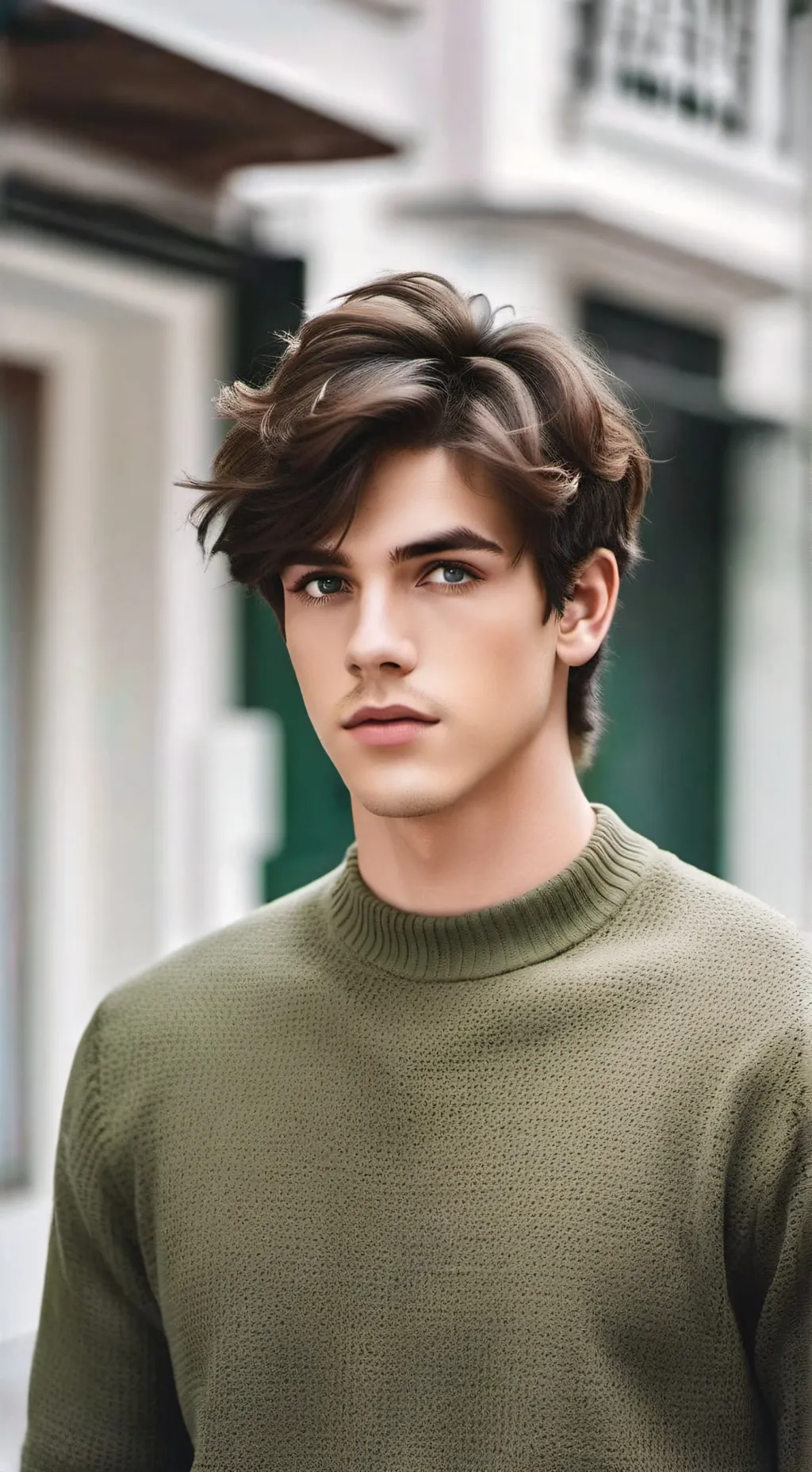 ai character: Lucas  background