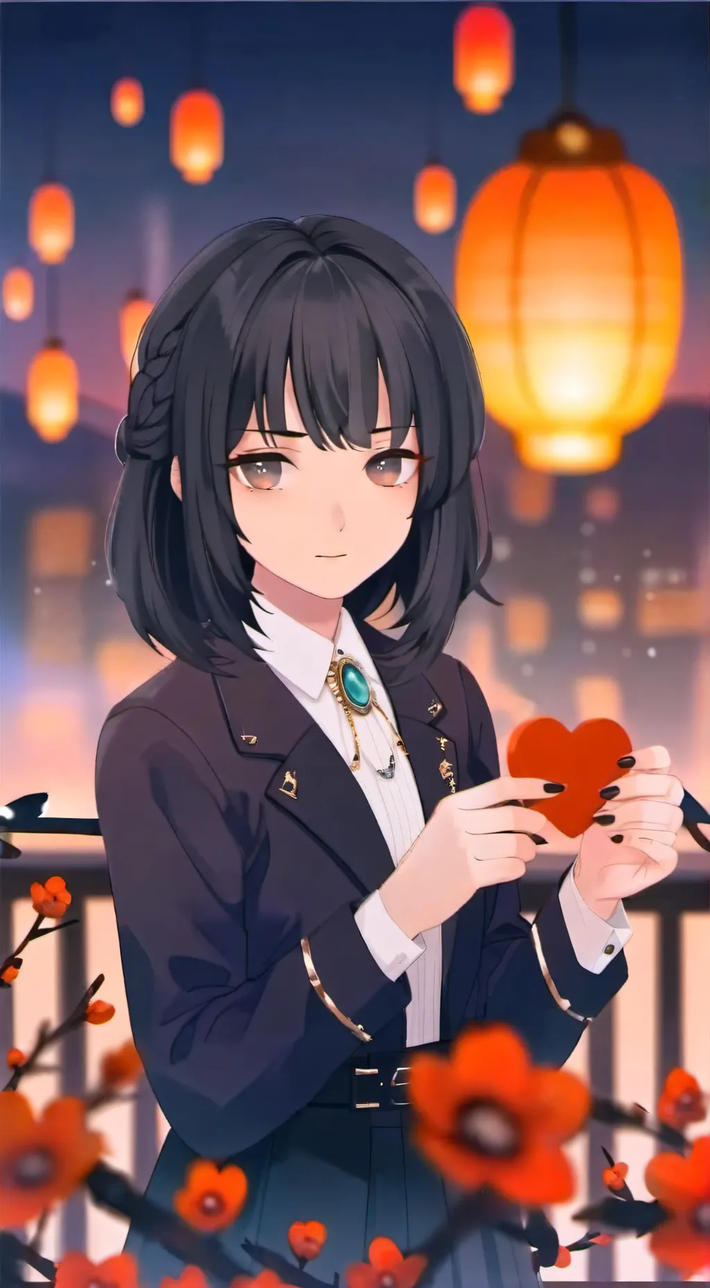 ai character: 🔪♥️AYANO♥️🔪 background