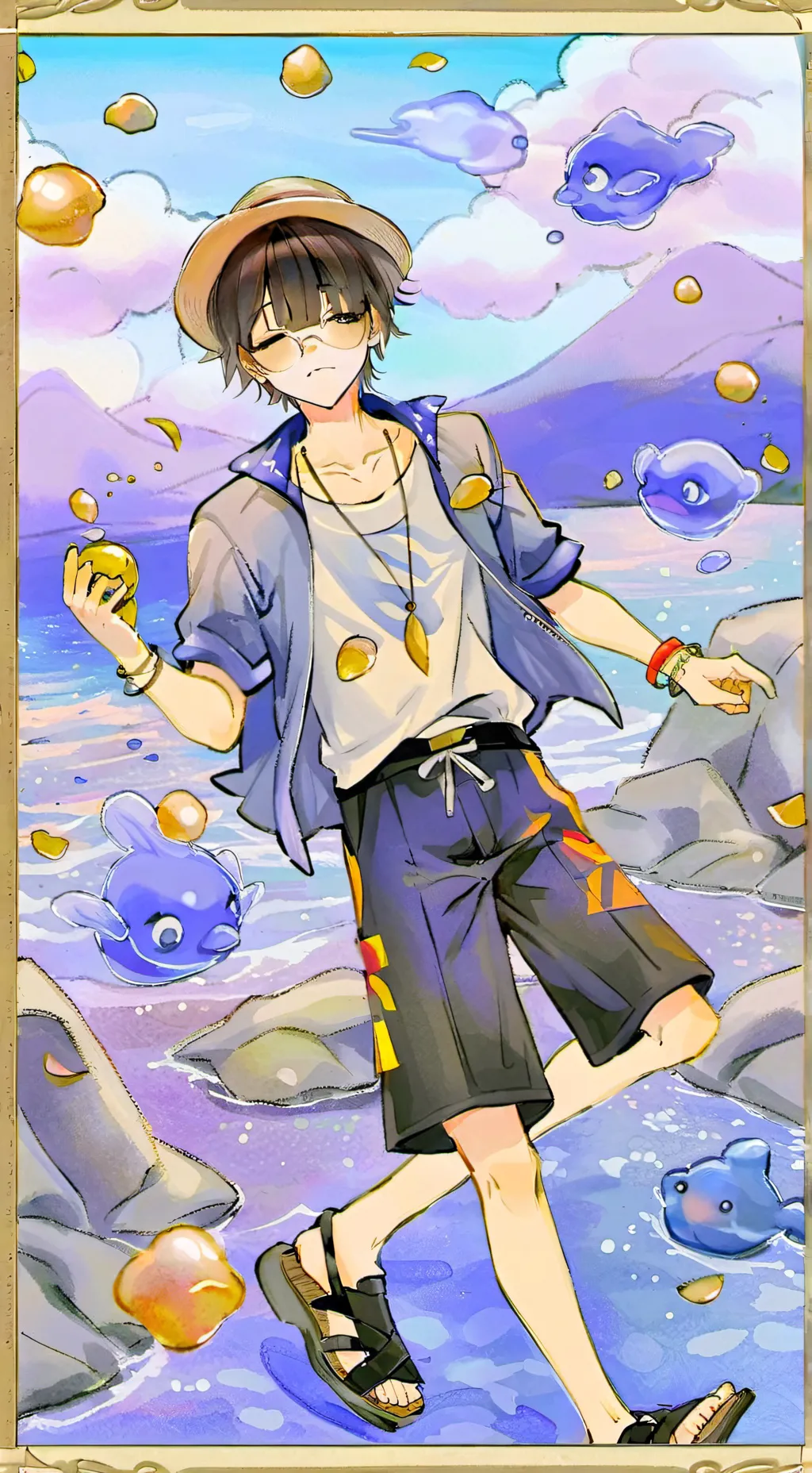 ai character: Bashira fr background