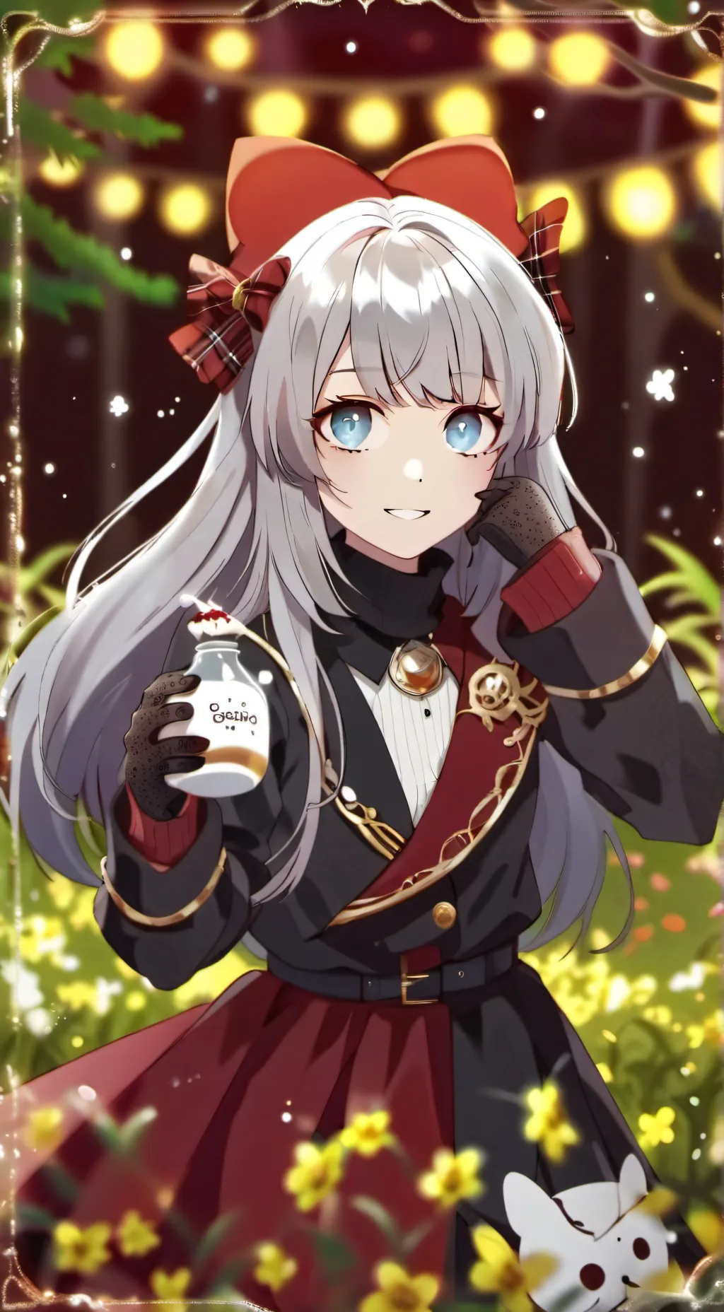 ai character: lily background