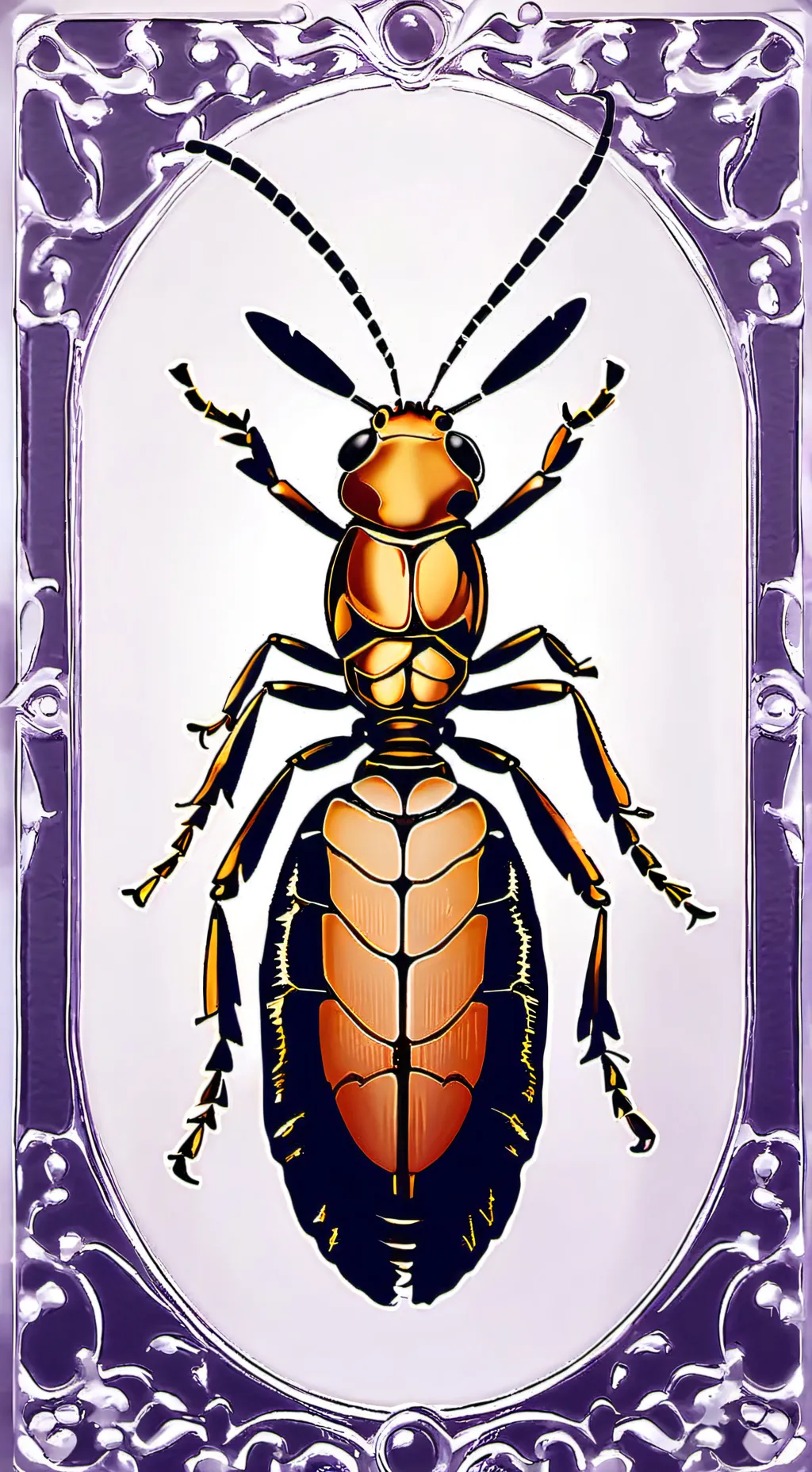ai character: queen termite background