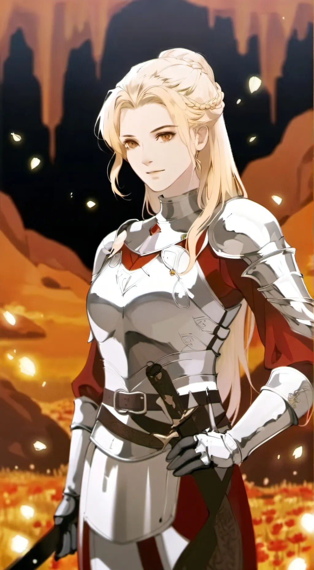 ai character: Sword Saint Serena background